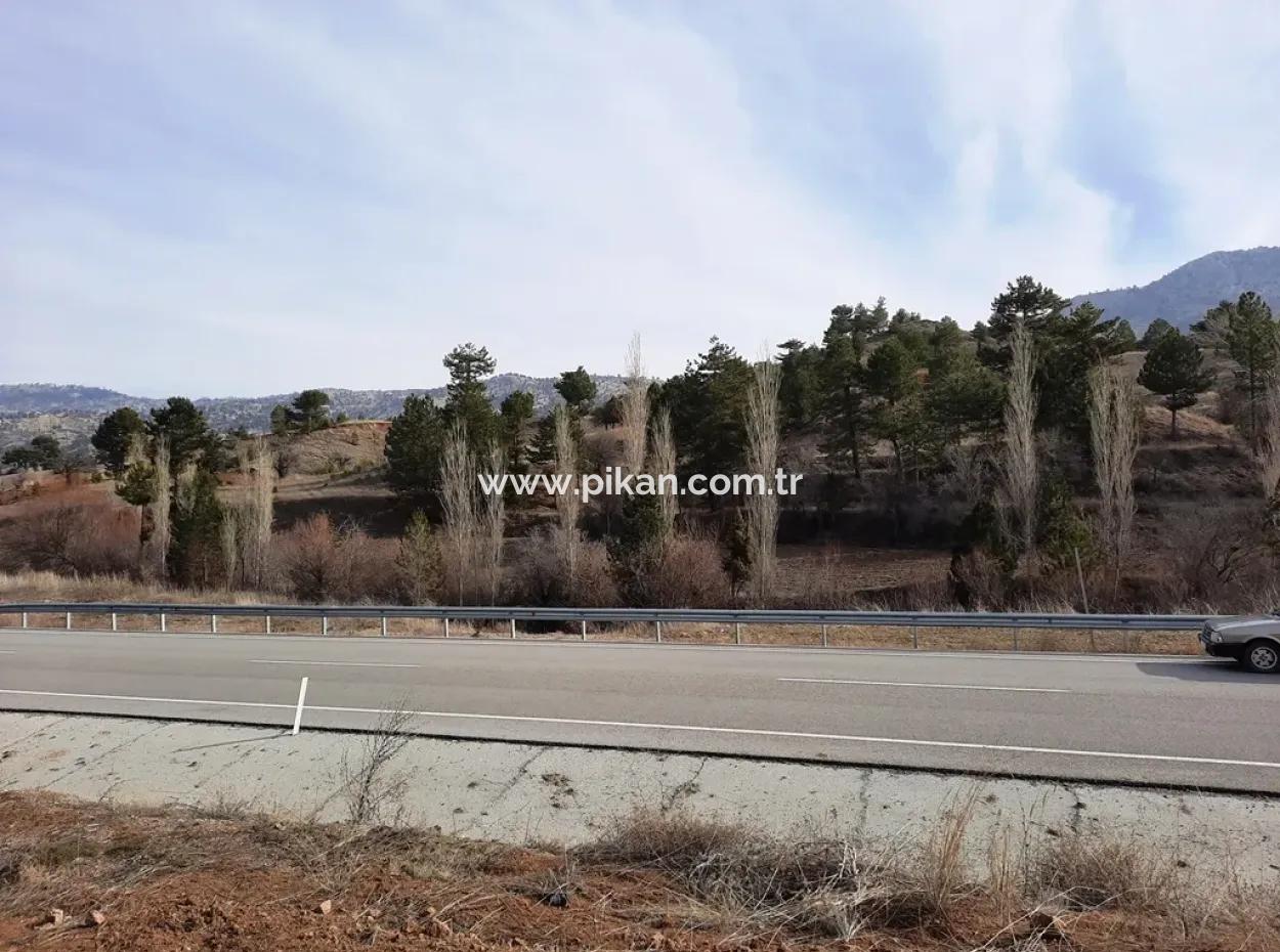 15.250 M2 Schnäppchengrundstück Zum Verkauf In Çameli Kınıkyeri Acıpayam Road