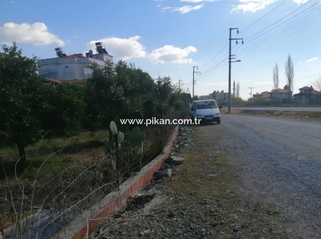 3 Grundstücke Zum Verkauf Seite An Seite Mit Dalaman-Fethiye Straßenfassade Im Zentrum Von Ortaca