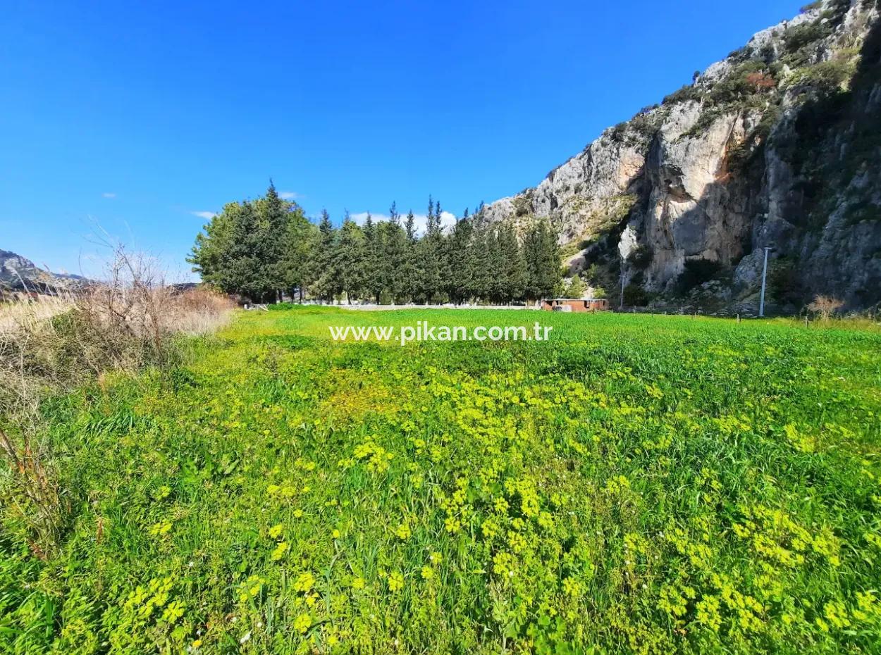 Mugla Dalyan 3500 M2 Grundstück 120 M2 Einstöckiges Einfamilienhaus Zu Verkaufen