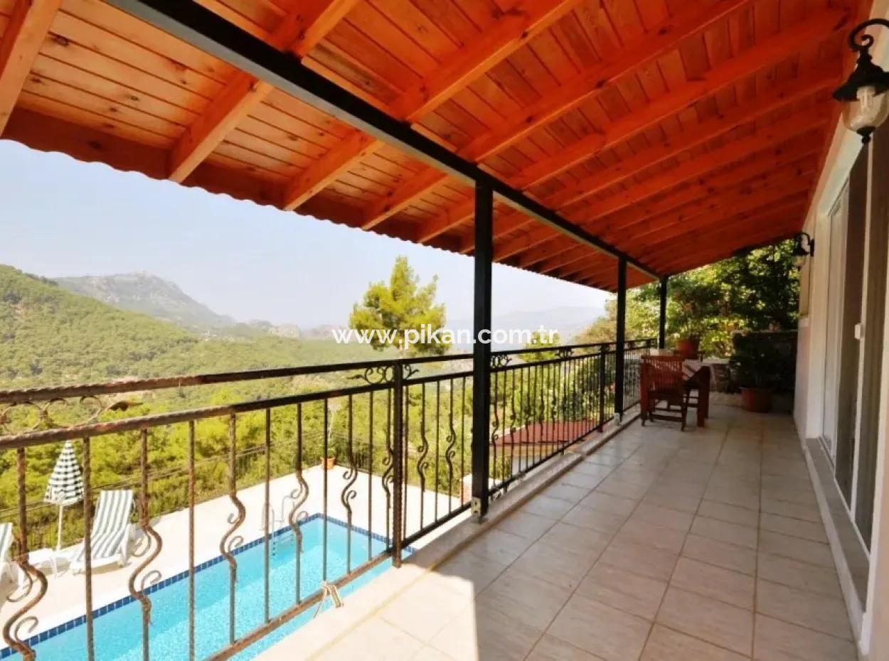 Mugla Dalyan Gökbel Urlaubsvergnügen In Villa Mit Pool Mit Blick Auf Das Meer