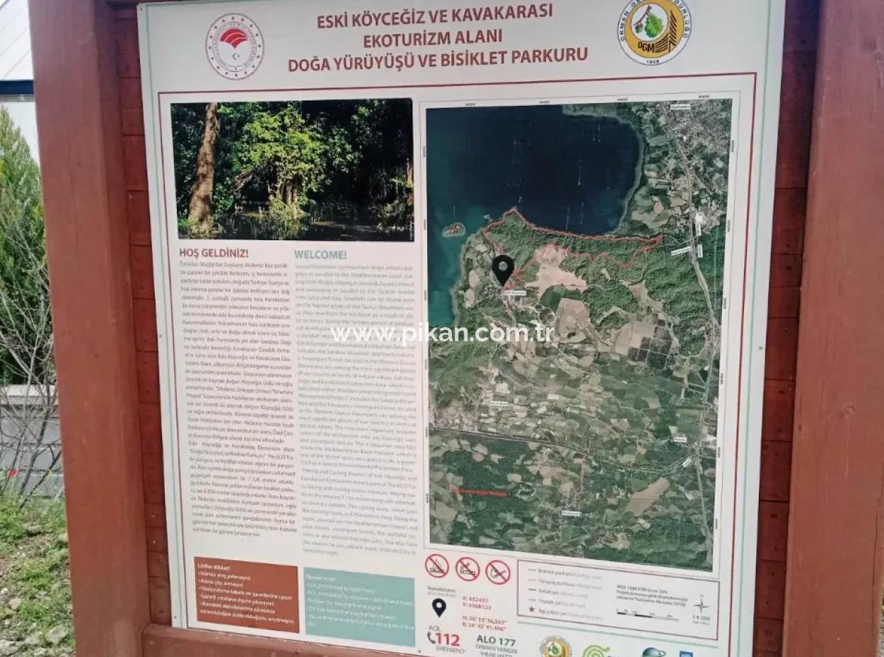 Mugla Köycegiz Im Dorf Köyceğiz 1026 M2 Freistehendes Grundstück Zu Verkaufen