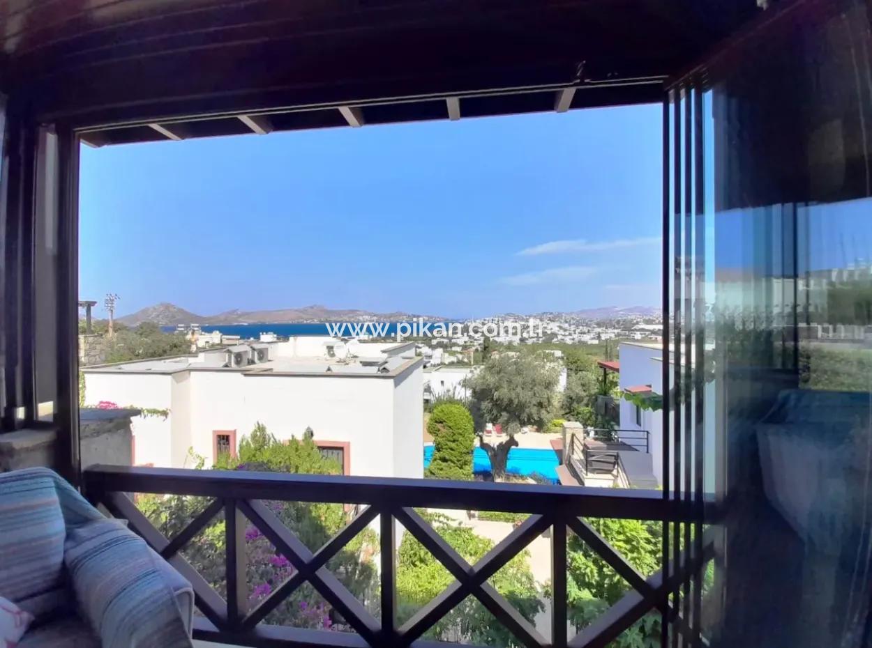 2+ 1 Hypothekenwohnungen Mit Meerblick In Yalikavak Zu Verkaufen