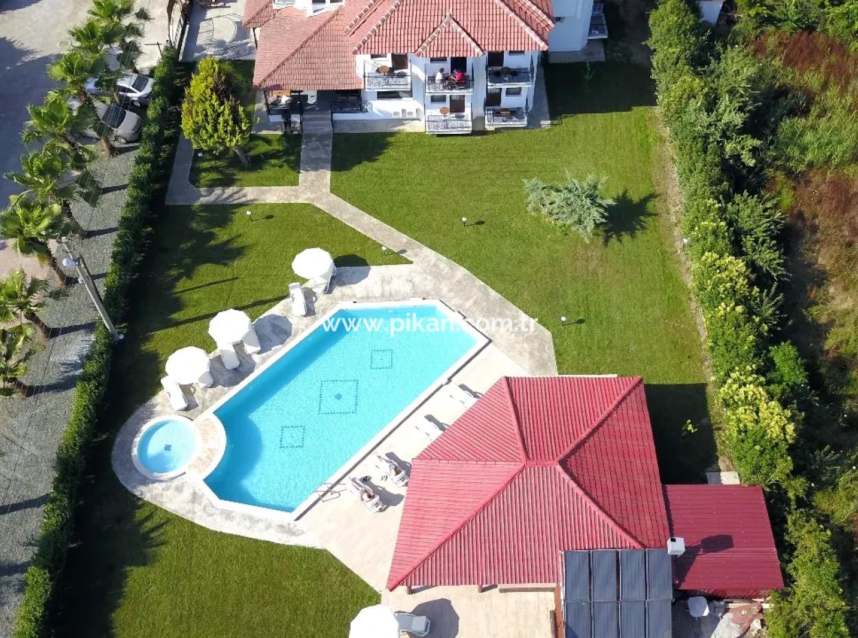 Gepflegtes Boutique-Hotel Auf 1500 M2 Grundstück Zum Verkauf In Mugla Dalyan