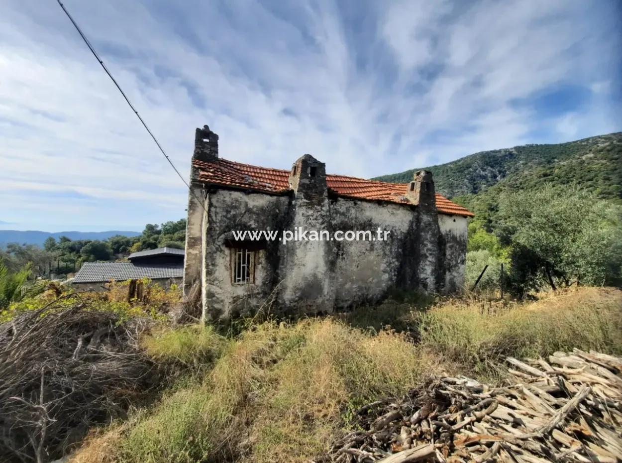 Meerblick Haus Zum Verkauf In Gocek Gokceovacik Und 246 M2 Grundstück
