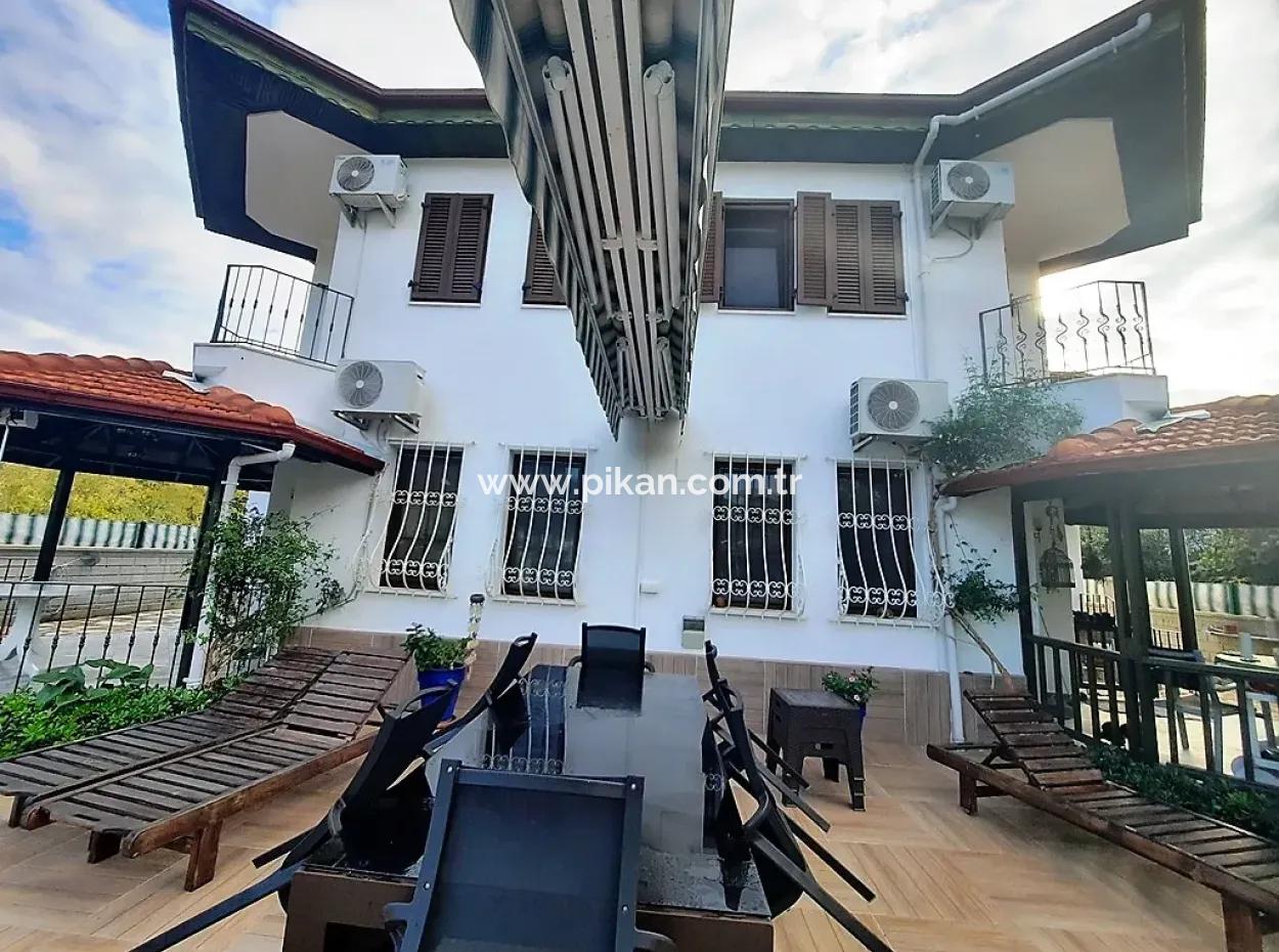 Mugla Dalyan 845 M2 Grundstück 6+ 2 Villen Mit Pool Zum Verkauf