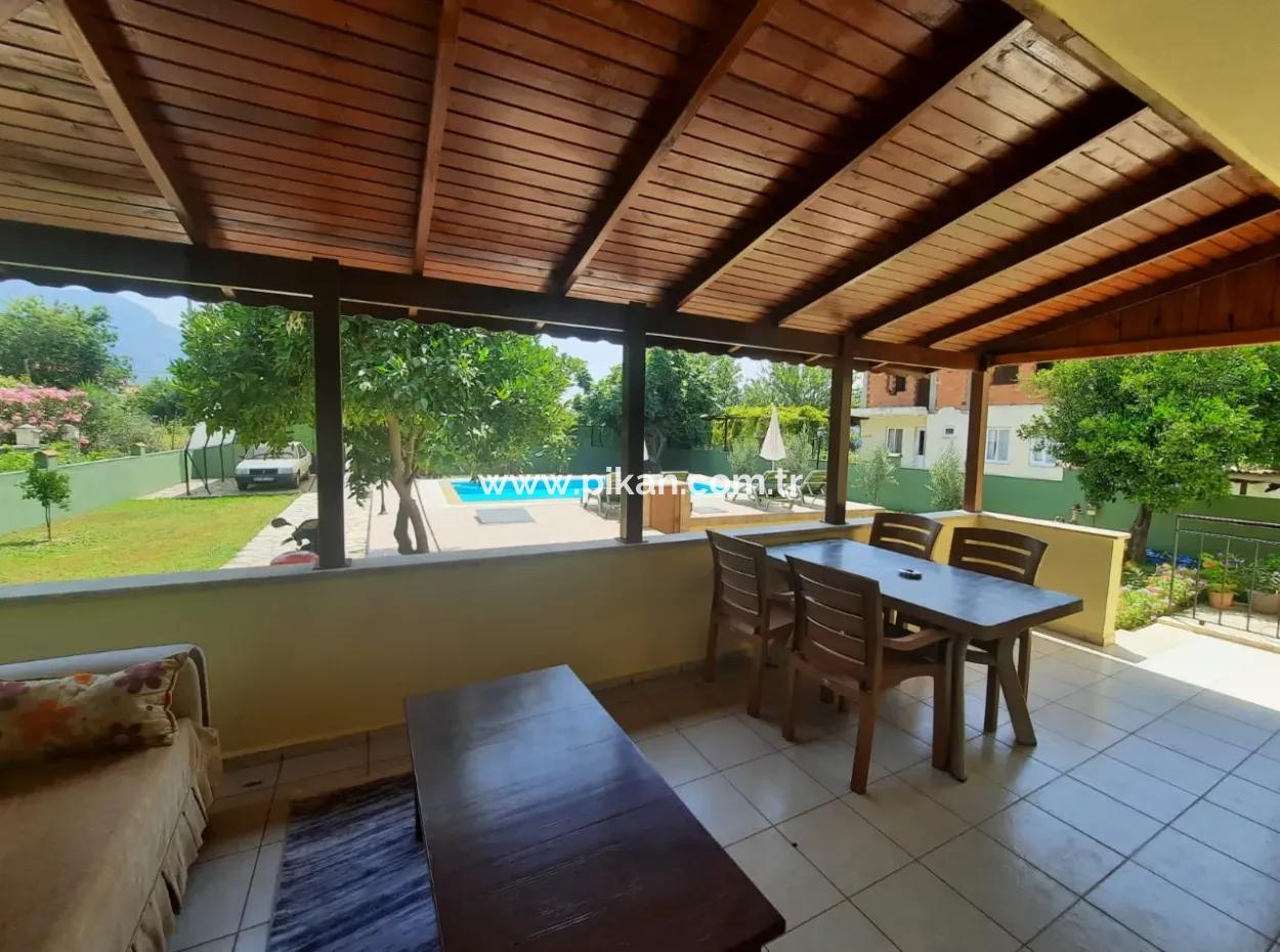 Möblierte Wohnung Mit Swimmingpool In Dalyan, Mugla Zur Jahresmiete