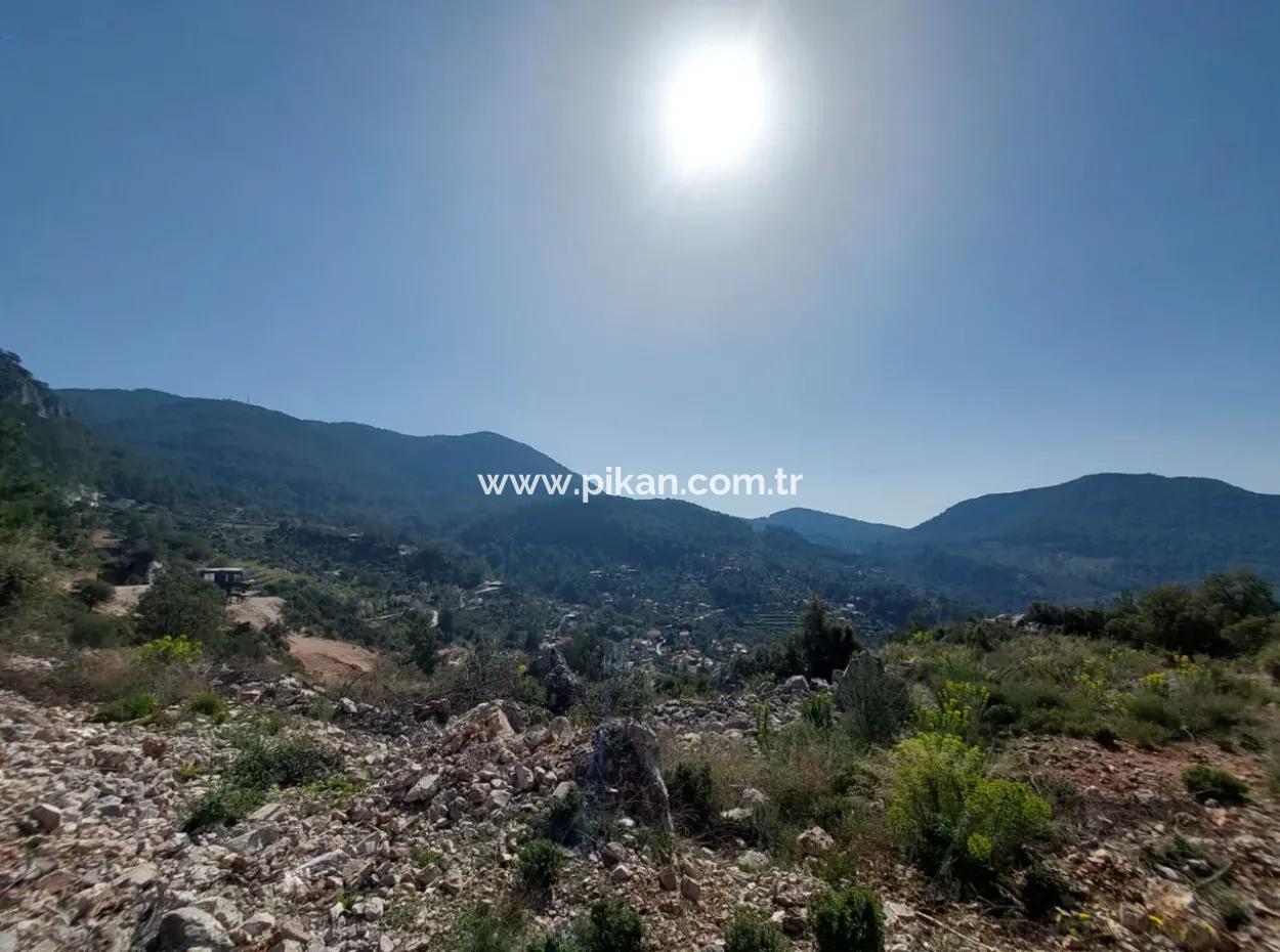 1 300 M2 63 M2 Zoniertes Grundstück Zum Verkauf In Göcek Gökçeovacik