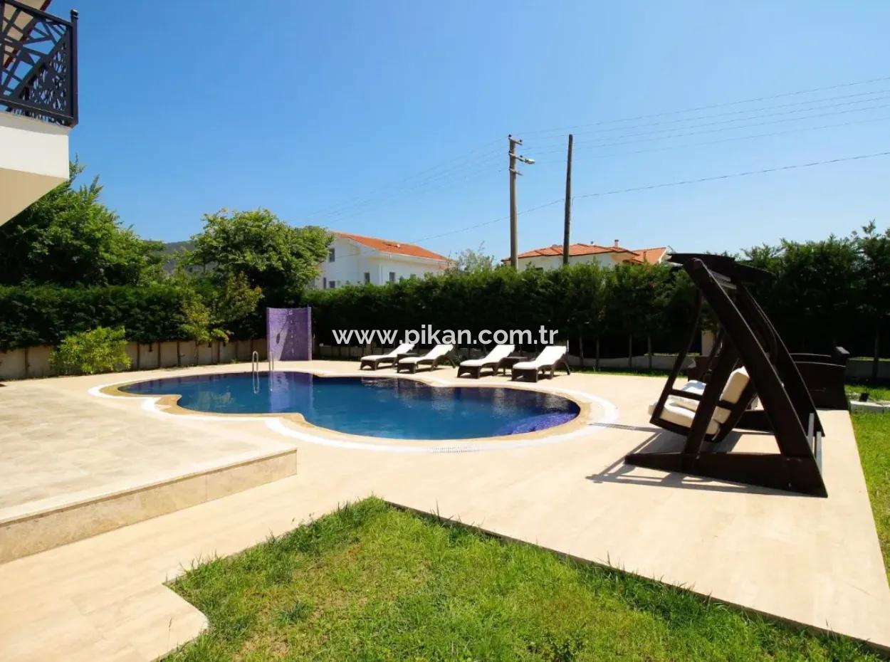 Freistehende Luxusvilla Mit 5 1 Pool Auf 770 M² Grundstück In Dalyan, Mugla Ortaca Zu Verkaufen