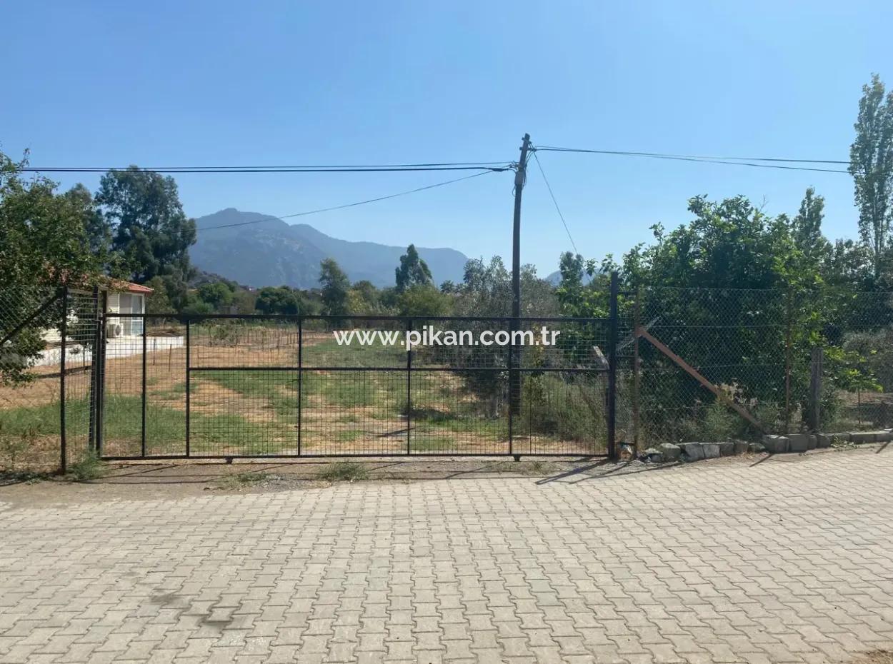 Köyceğiz Çandır Dalyan Canal Front 3210 M2 Grundstück Zum Verkauf