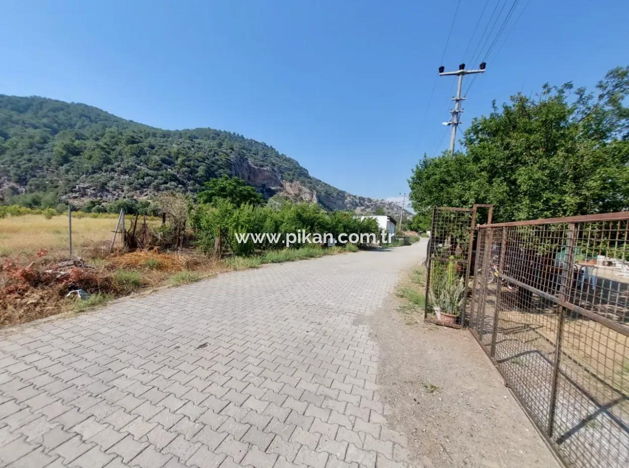 Köyceğiz Çandır Dalyan Canal Front 3210 M2 Grundstück Zum Verkauf