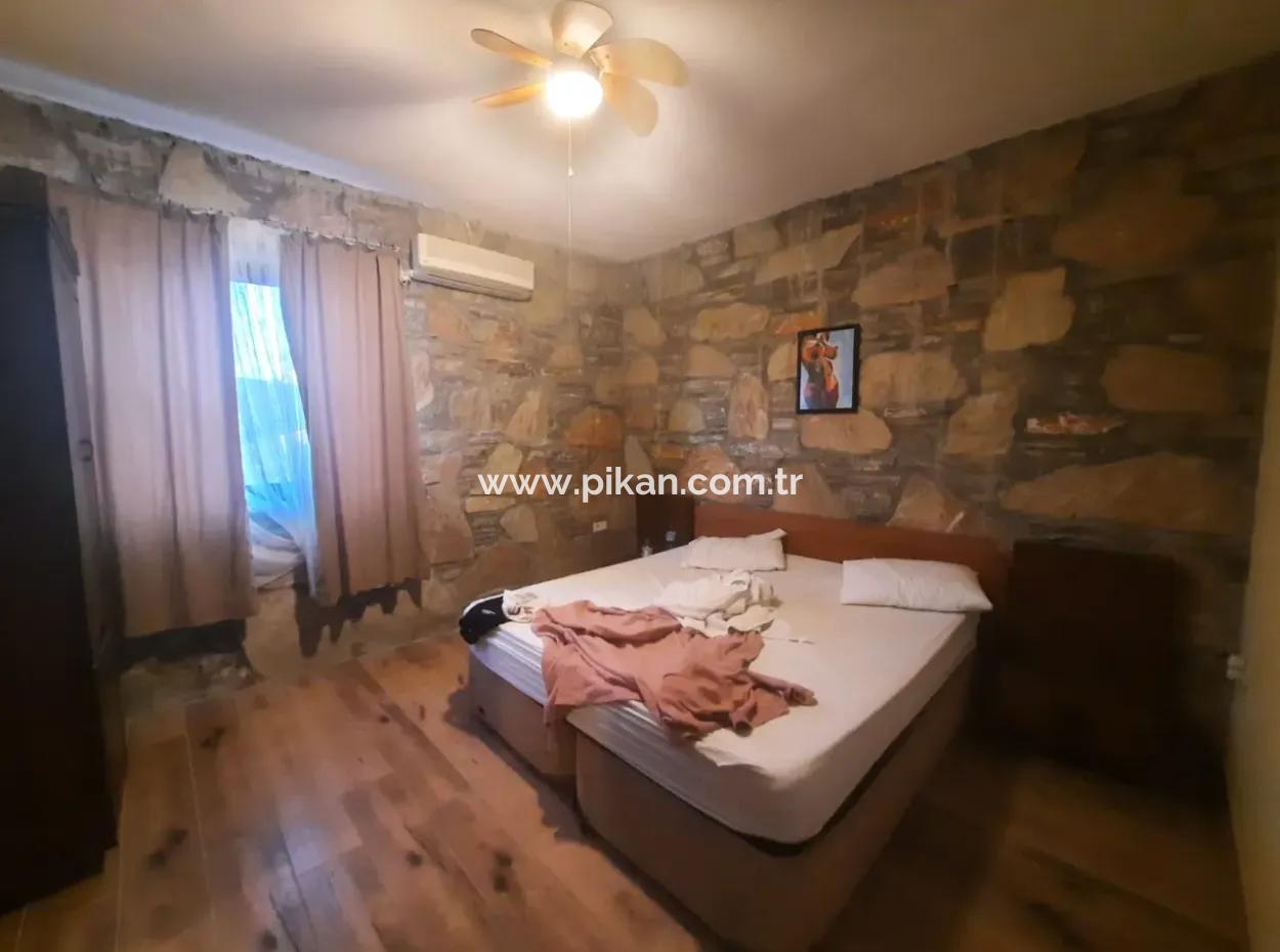 Muğla Dalyan Gökbelde Meerblick, Schwimmbad, 1800 M2 Land 2 1 Möbliertes Steinhaus Zu Vermieten