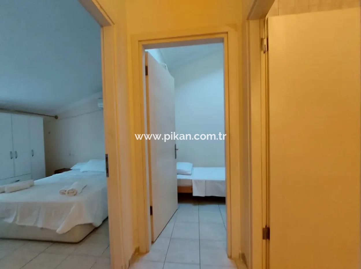 Muğla Dalyanda Canal Front Schwimmbad 2 1 Möblierte Maisonette Zu Vermieten