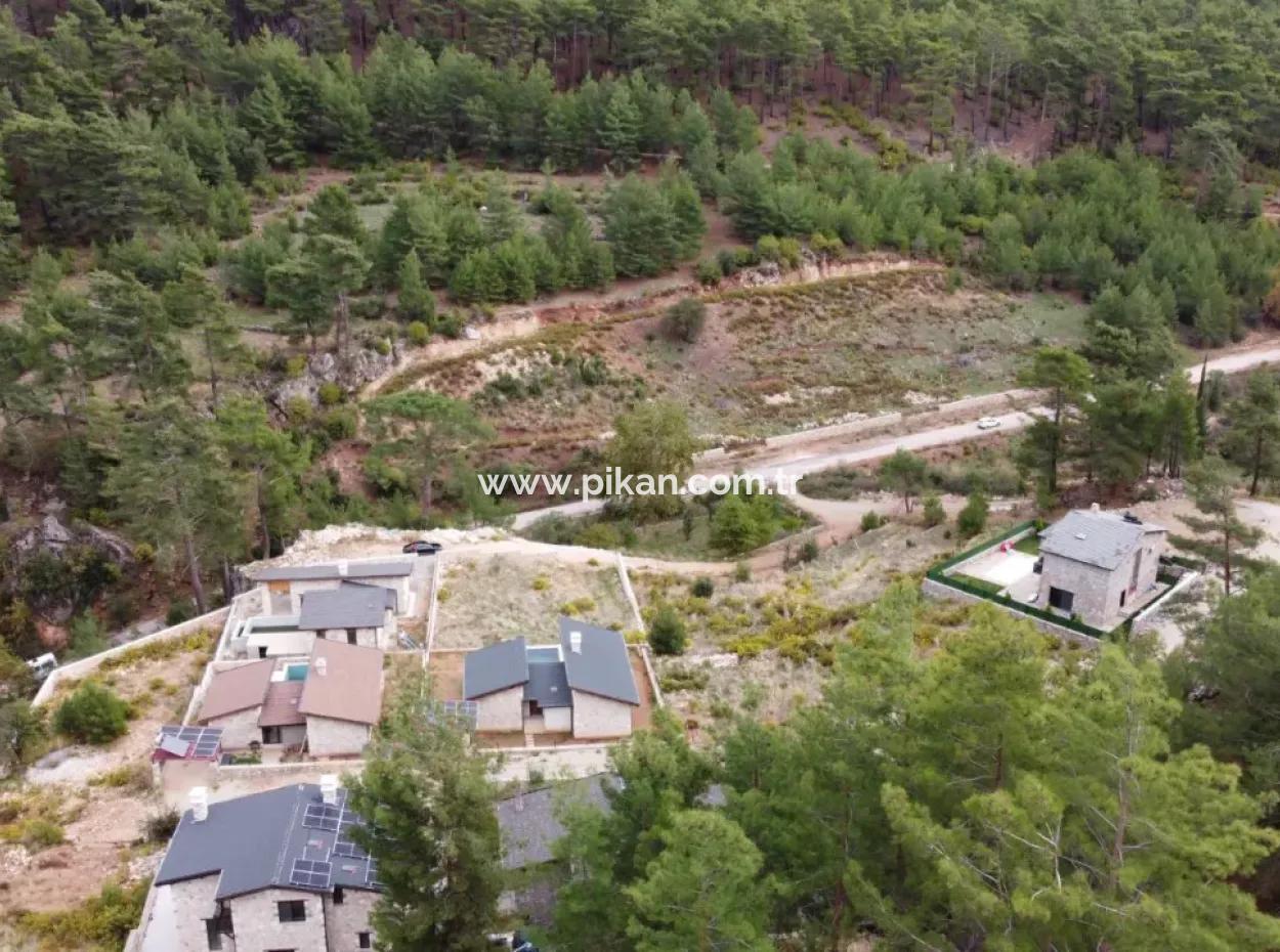 Fethiye Üzümlü Kızılbelde 7.000M2, 250M2 Grundstück Zum Verkauf Mit Baurechten, Geeignet Für Investitionen