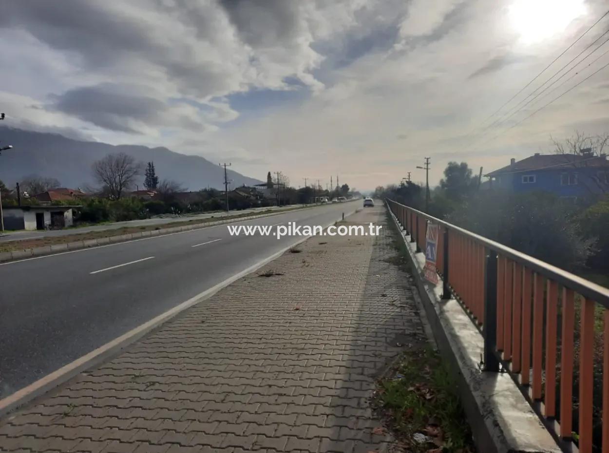 2.800 M² Gewerbe-/Wohngrundstück Zum Verkauf In Köyceğiz Toparlar Mit Blick Auf Die Hauptstraße