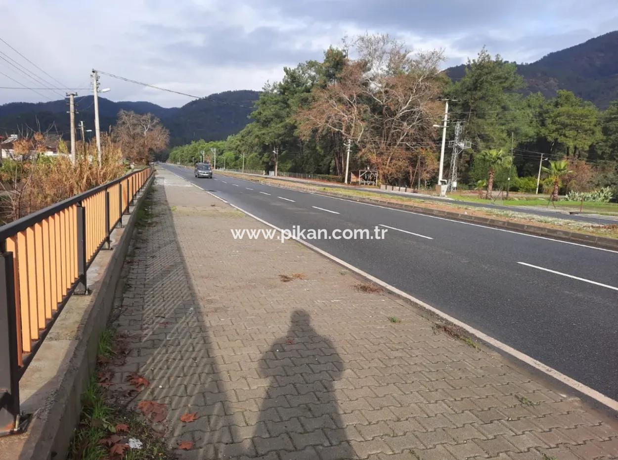2.800 M² Gewerbe-/Wohngrundstück Zum Verkauf In Köyceğiz Toparlar Mit Blick Auf Die Hauptstraße