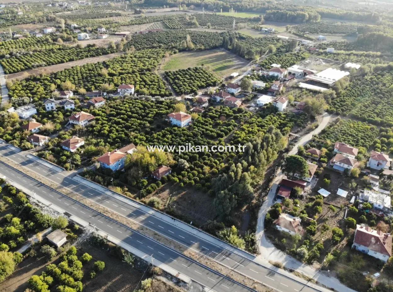 2.800 M² Gewerbe-/Wohngrundstück Zum Verkauf In Köyceğiz Toparlar Mit Blick Auf Die Hauptstraße