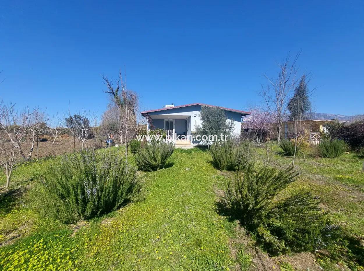 Unabhängiges Dorfhaus Zum Verkauf Auf 680 M2 Grundstück, 2 1, 81 M2 In Muğla Köyceğiz Kavacasi