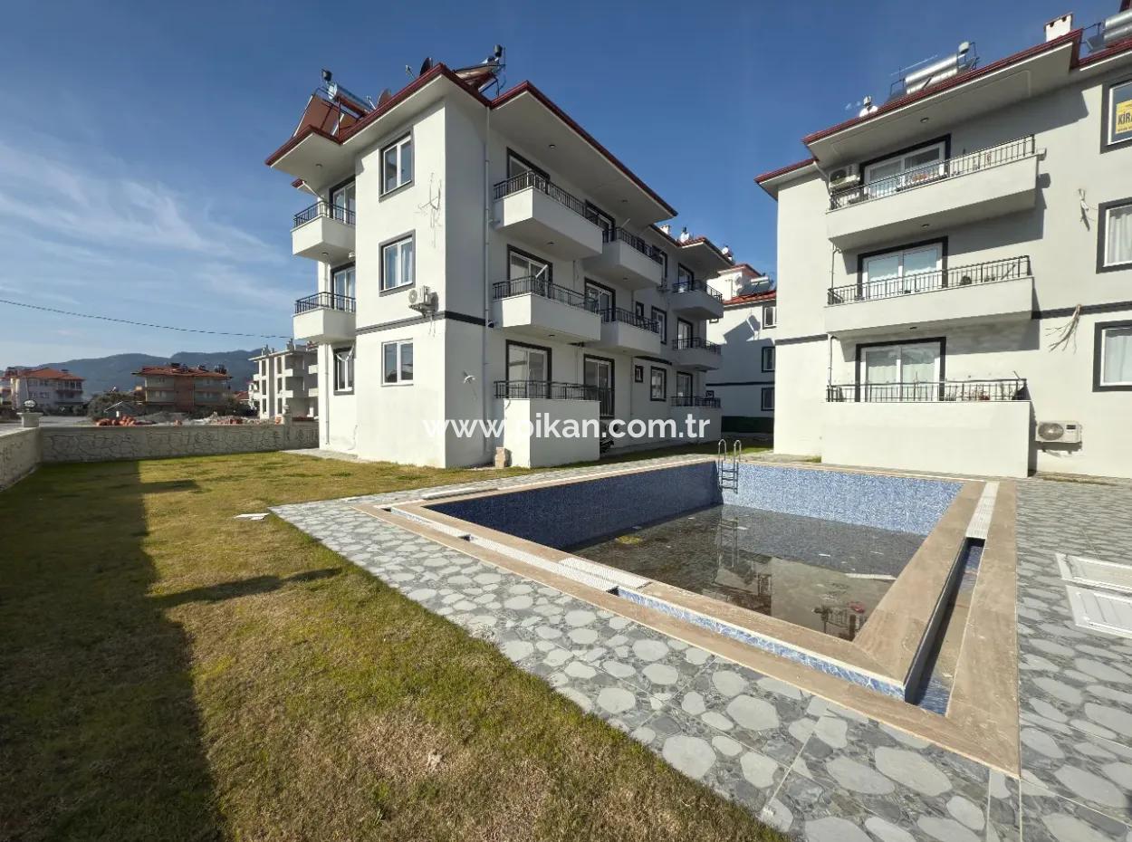 1 1 Wohnung Zu Vermieten In Einem Komplex Mit Pool In Der Nähe Des Zentrums Von Ortaca