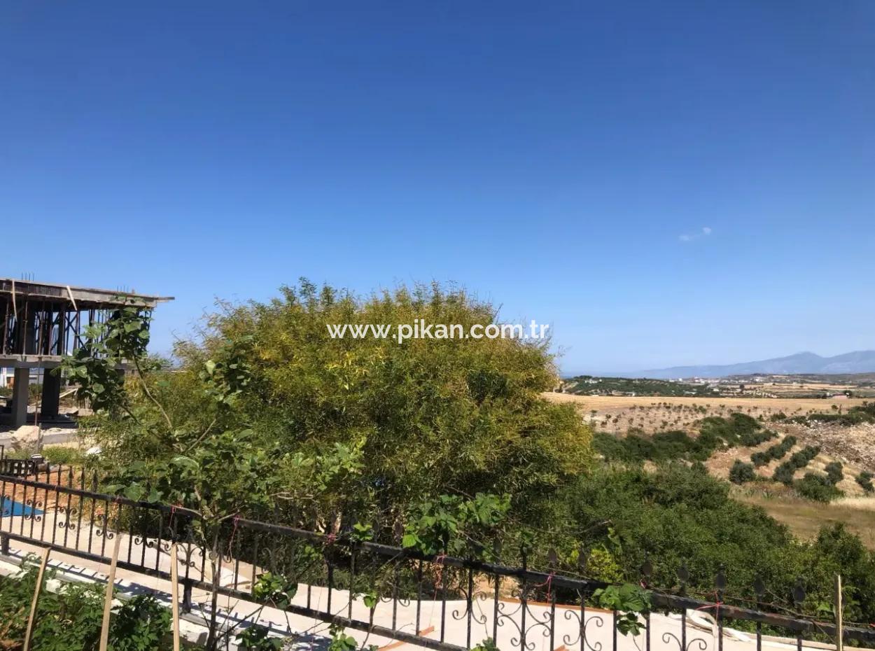 Didim Hisarda, 220 M2, 3 In 1 Maisonette Mit Meerblick Zum Verkauf Oder Zur Rodung Mit Grundstück