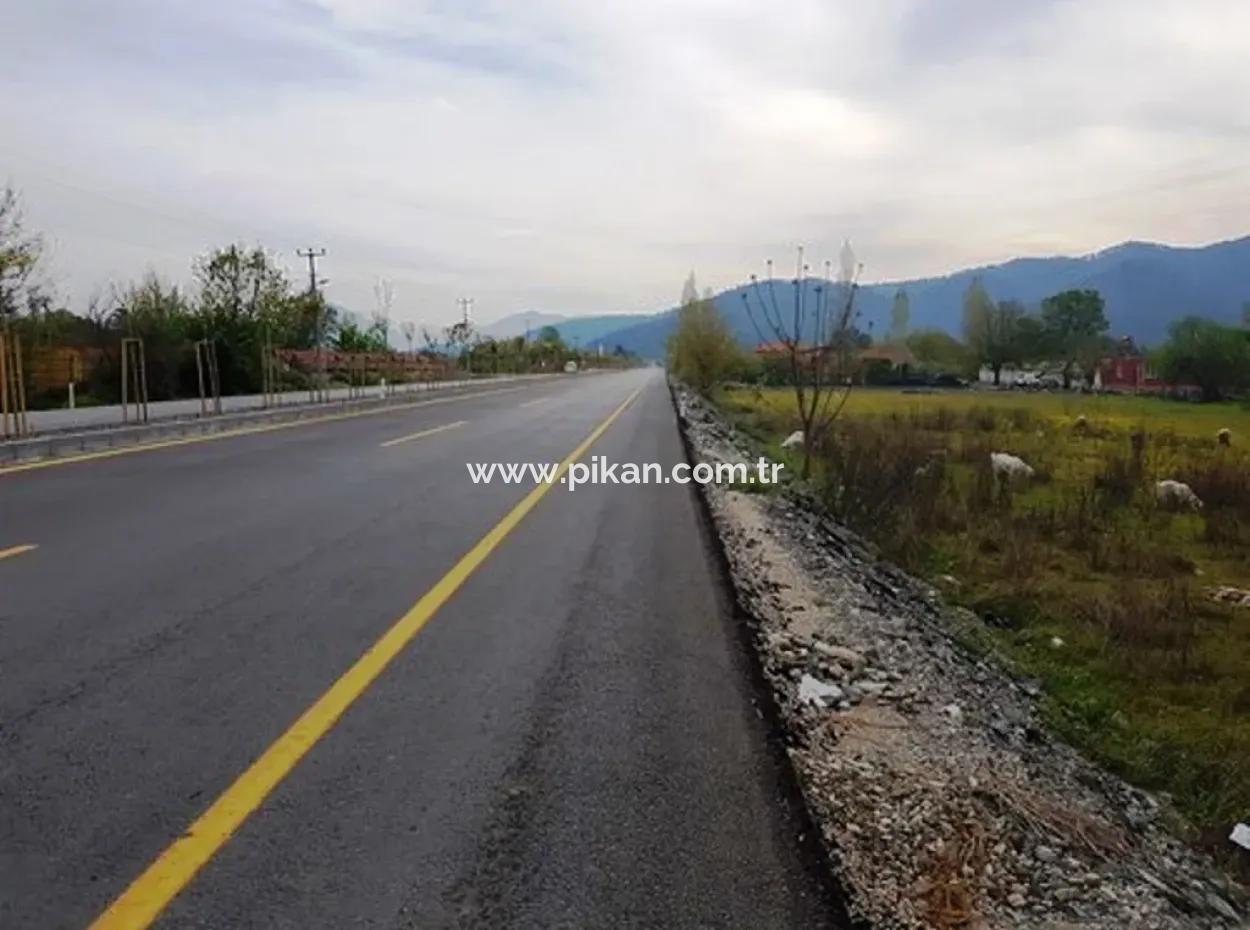 3 577 M2 Land Geeignet Für Nullinvestitionen An Der Hauptstraße Dalyan In Muğla Ortaca Okçular