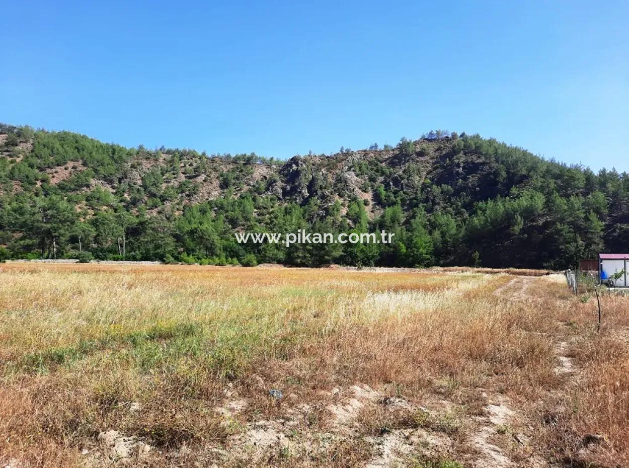 454 M2 Freistehendes Grundstück Mit Eigentumsurkunde Zum Verkauf In Dalaman Karacaağaç