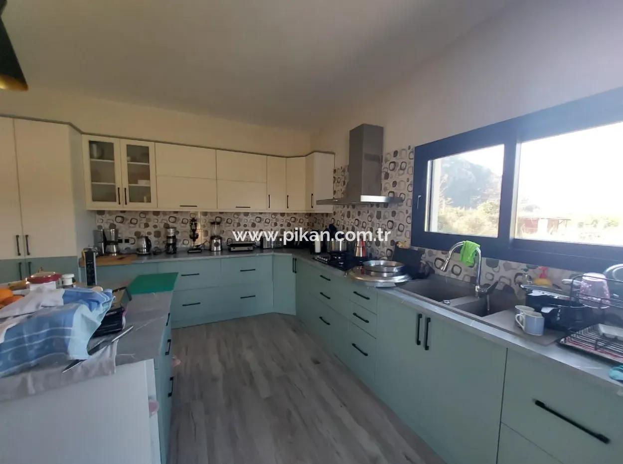 Ortaca Okçular Blick Auf Die Berge Und Die Natur 2.000 M2 Grundstück, 4 1 200 M2 Einfamilienhaus Zum Verkauf