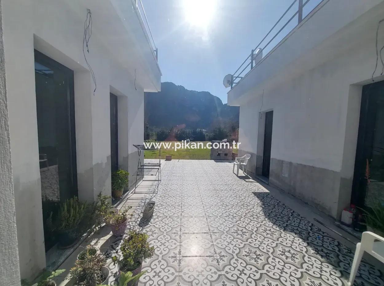 Ortaca Okçular Blick Auf Die Berge Und Die Natur 2.000 M2 Grundstück, 4 1 200 M2 Einfamilienhaus Zum Verkauf