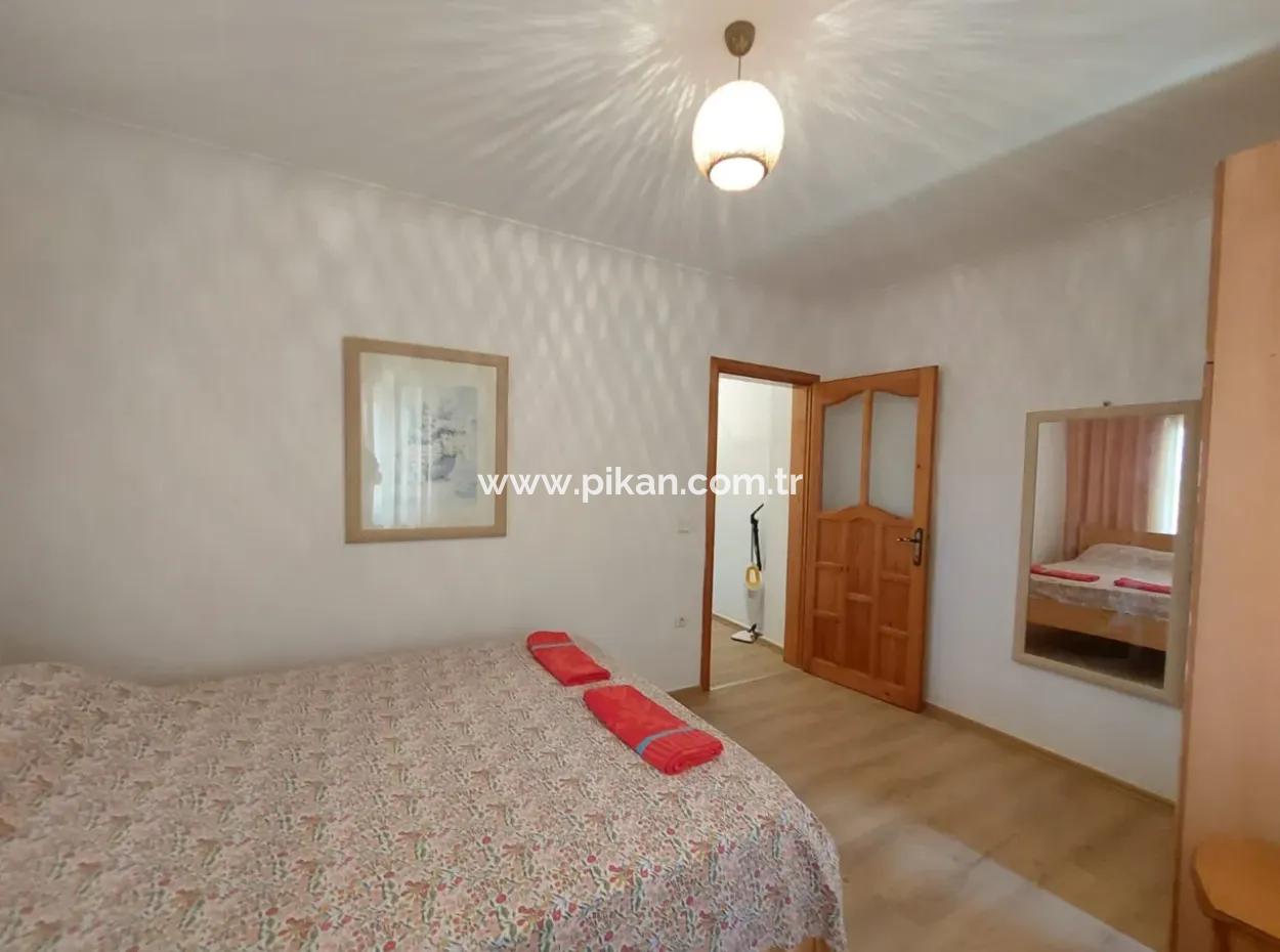 Mugla Dalyanda 70M2, 2 In 1, Möblierte Erdgeschosswohnung Mit Pool Zu Verkaufen