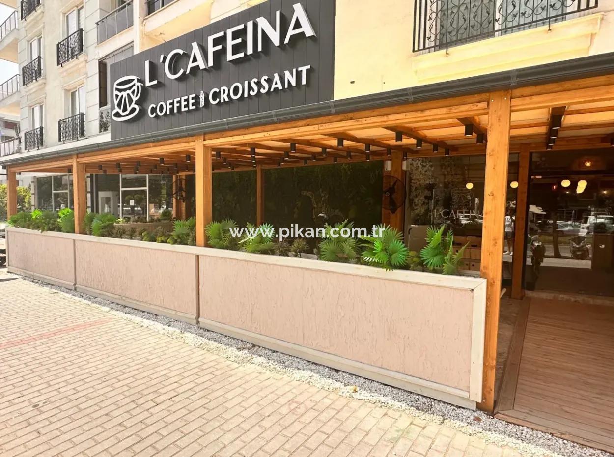 Luxuscafé Zu Vermieten In Der Belebtesten Straße Von Ortaca.