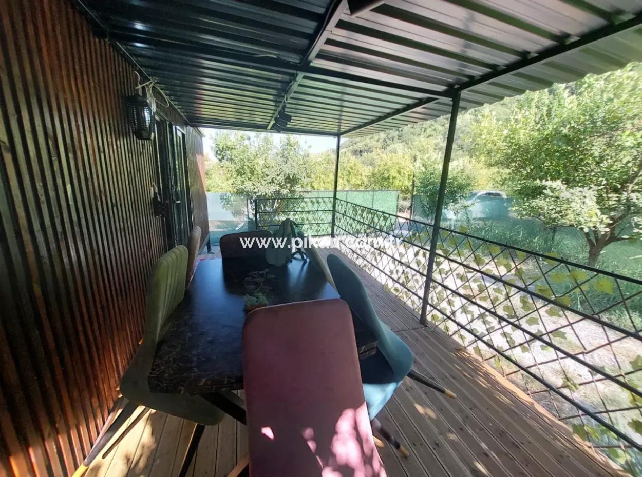 21 M² Möbliertes 1 1 Containerhaus In Ortaca Okçular – Jahresmiete