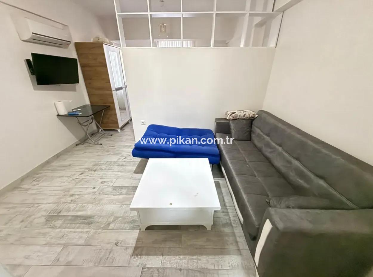 1 0 Möblierte Studiowohnung Zu Vermieten Im Zentrum Von Ortaca Çarşı.
