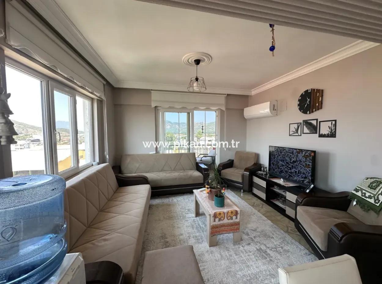 2 1 Wohnung Mit Fassade Im 5. Stock Zum Verkauf In Ortaca