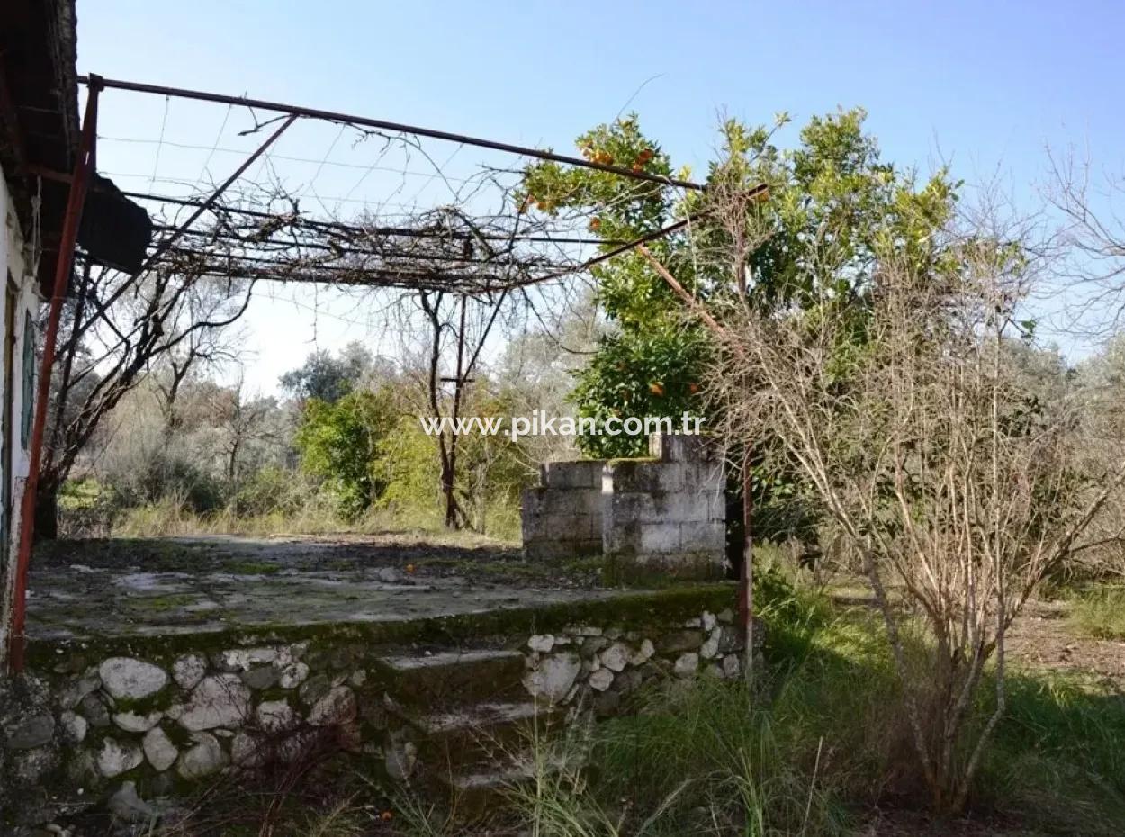 Freistehendes Haus Im Dorf Zum Verkauf In Fethiye Kadıköy