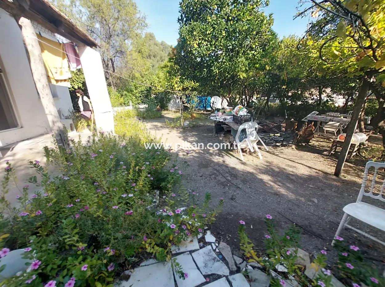 Köyceğiz Çandır Dalyan Canal Zero 865 M2 Haus Und Restaurant Zu Verkaufen