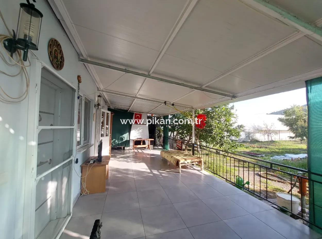 130 M2, 2 1 Dorfhaus Auf 1 330 M2 Freistehendem Grundstück In Ortaca Ekşiliyurt Zu Verkaufen Oder Teilweise Gegen Eine Wohnung Auszutauschen