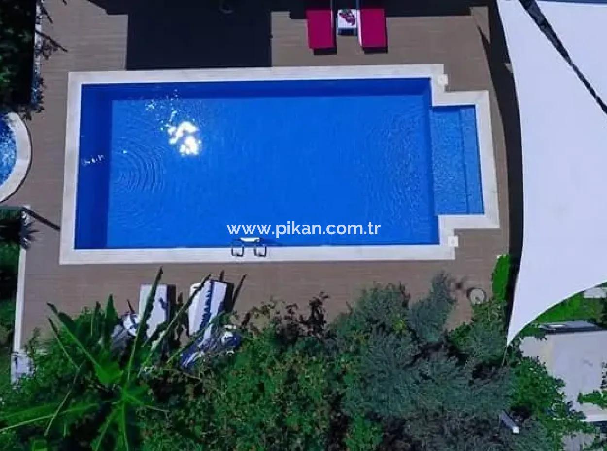 120 M2, 3 1 Möblierte Villa Mit Pool In Muğla Dalyan 6 Monatsmieten