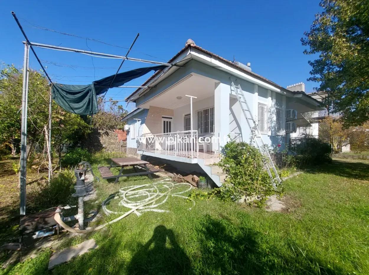 3 1 Voll Möbliertes Freistehendes Haus Zur Miete Auf Einem 750 M² Großen Grundstück In Ortaca Kemaliye