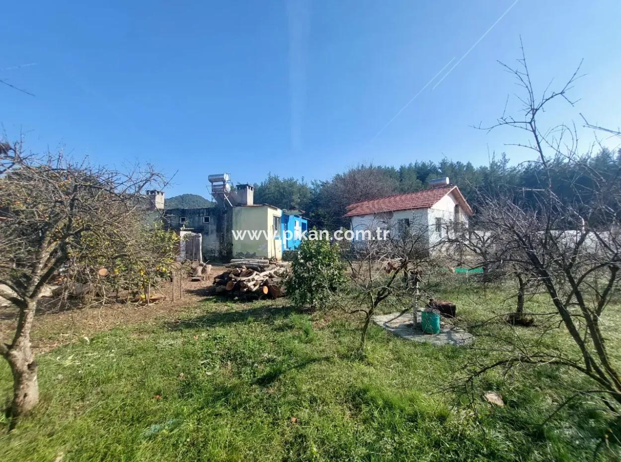 Muğla, Köyceğiz, Kavakarası 2 1, 3 Unabhängige Kelepir-Dorfhäuser Zum Verkauf Auf Einem 1500 M² Großen Grundstück