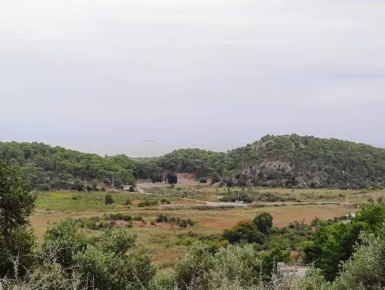 Mugla Ortaca Sar-Germe 880 M2 Voll Meer Und Natur Blick Grundstück Zu Verkaufen