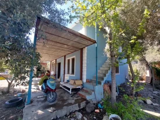 2-Stöckiges Einfamilienhaus Zum Verkauf Auf 500 M² Land In Mergenli, Ortaca, Muğla