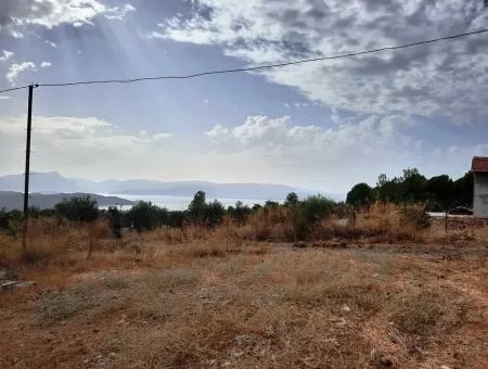 Freistehendes Land Mit Seeblick Zum Verkauf In Köycee'iz Zeytin Bereich