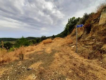 Mugla Ortaca Sar-Germe 880 M2 Voll Meer Und Natur Blick Grundstück Zu Verkaufen