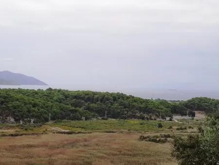 Mugla Ortaca Sar-Germe 880 M2 Voll Meer Und Natur Blick Grundstück Zu Verkaufen