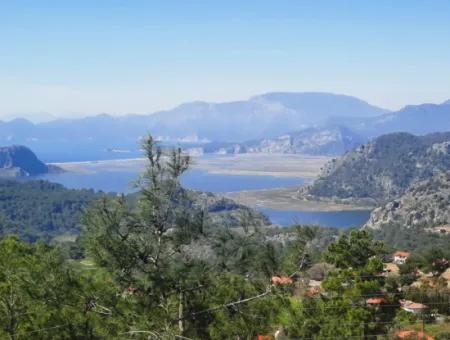 Mugla Dalyan Gokbel Steinhaus Mit Meerblick Zu Vermieten
