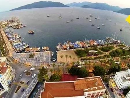 Land Am Meer In Marmaris Wird Für Bodengebundengegeben