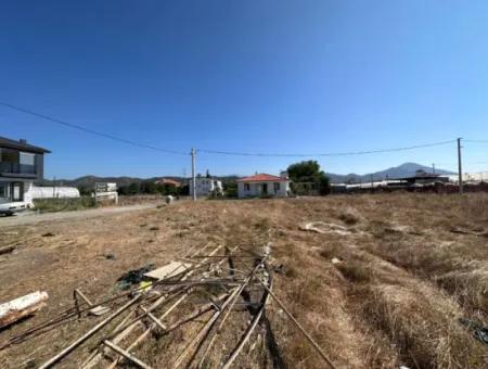 515 M2 Eckgrundstück In Ortaca Karaburun Dringender Verkauf Oder Tausch