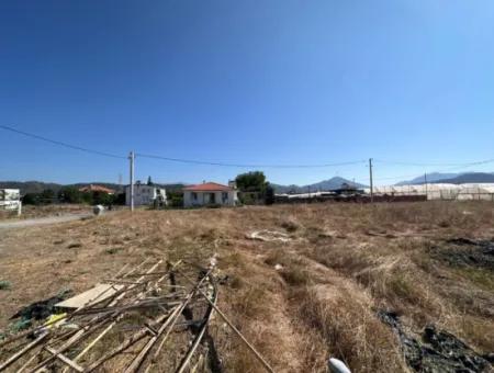 515 M2 Eckgrundstück In Ortaca Karaburun Dringender Verkauf Oder Tausch