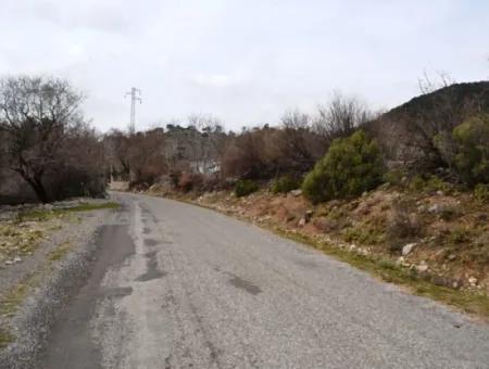 Fethiye, Nifte, 2 000 M2, Freistehend Zu Verkaufen, Schnäppchengrundstück