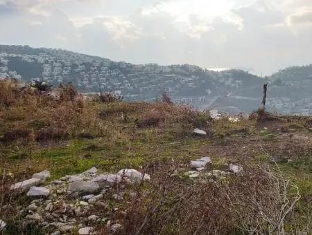 Grundstück Mit Meerblick Zum Verkauf In Bodrum Bitez