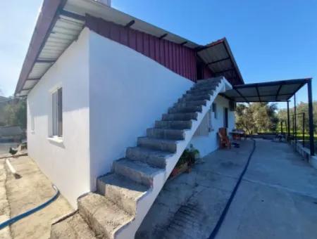 Ortaca Okçular 700M2 Grundstück, 100 M2 2 1 Freistehendes Unmöbliertes Haus Zu Vermieten